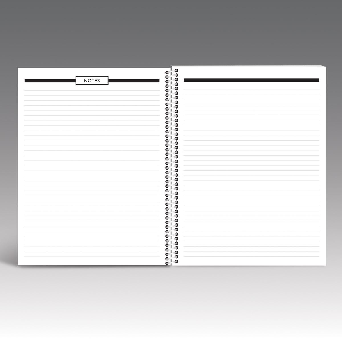 Angled Lines & Dots Planner