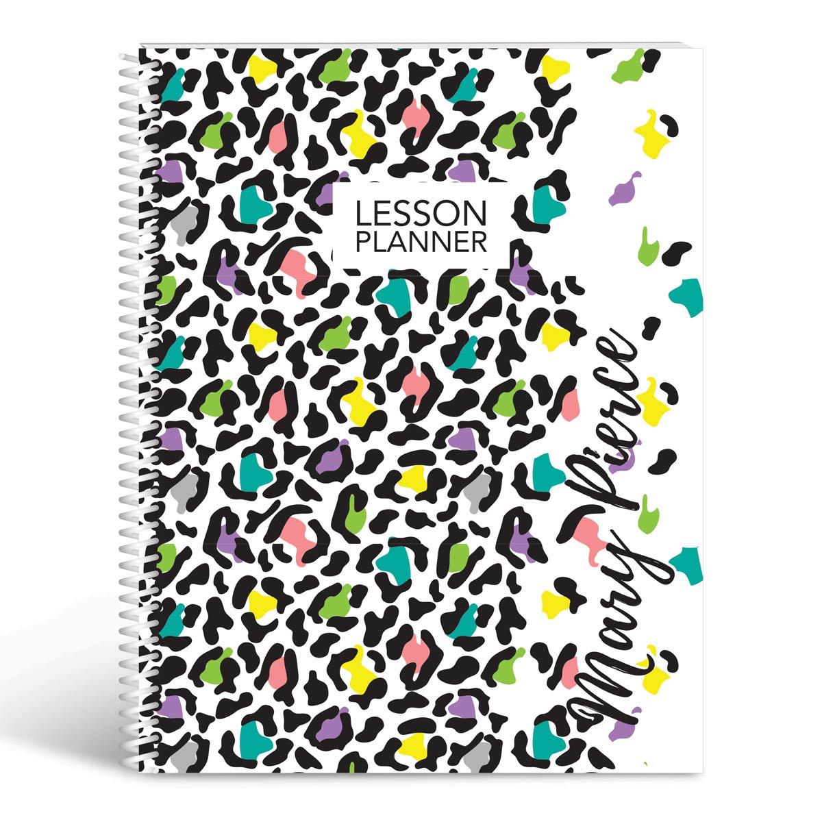 animal print planner cover