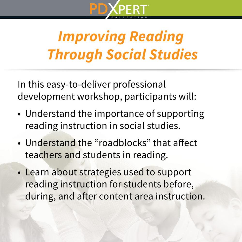 Ready-to-Use Inservice Workshops on Content-Area Instruction: Improving Reading Through Social Studies