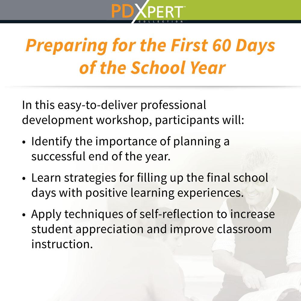 Ready-to-Use Inservice Workshops on Instructional Strategies: Preparing for the First 60 Days of the School Year